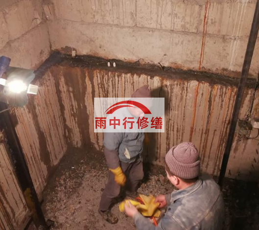 六盘水电梯井堵漏新工艺